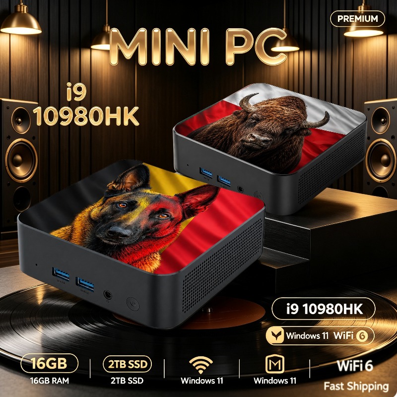 Ddr4 16Gb - Intel Core i9 10980HK Small Desktop