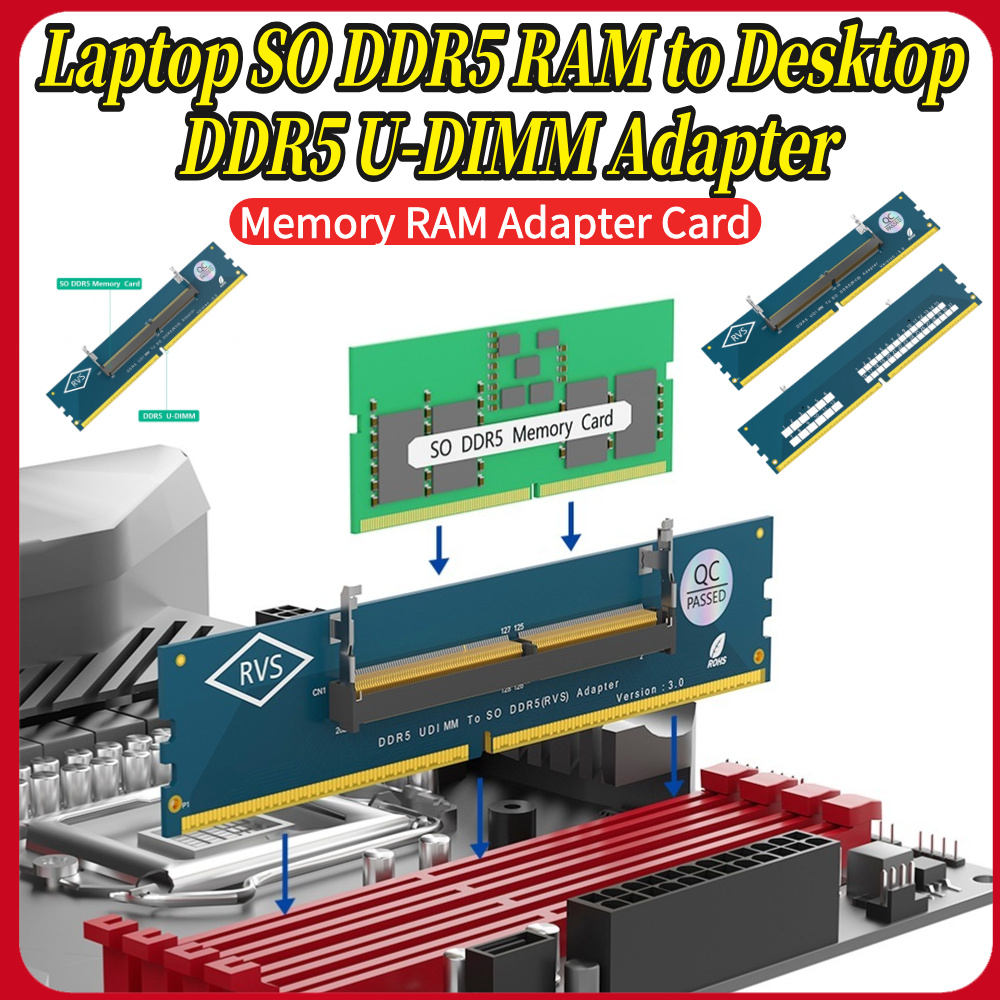 Ram Memory Module - Laptop SO DDR5 RAM To Desktop