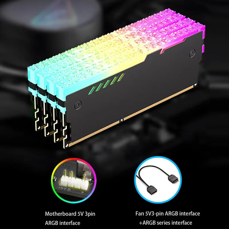 PC Memory Heatsink RM-1 RAM Co - đánh giá và giá Ddr4 Desktop Ram