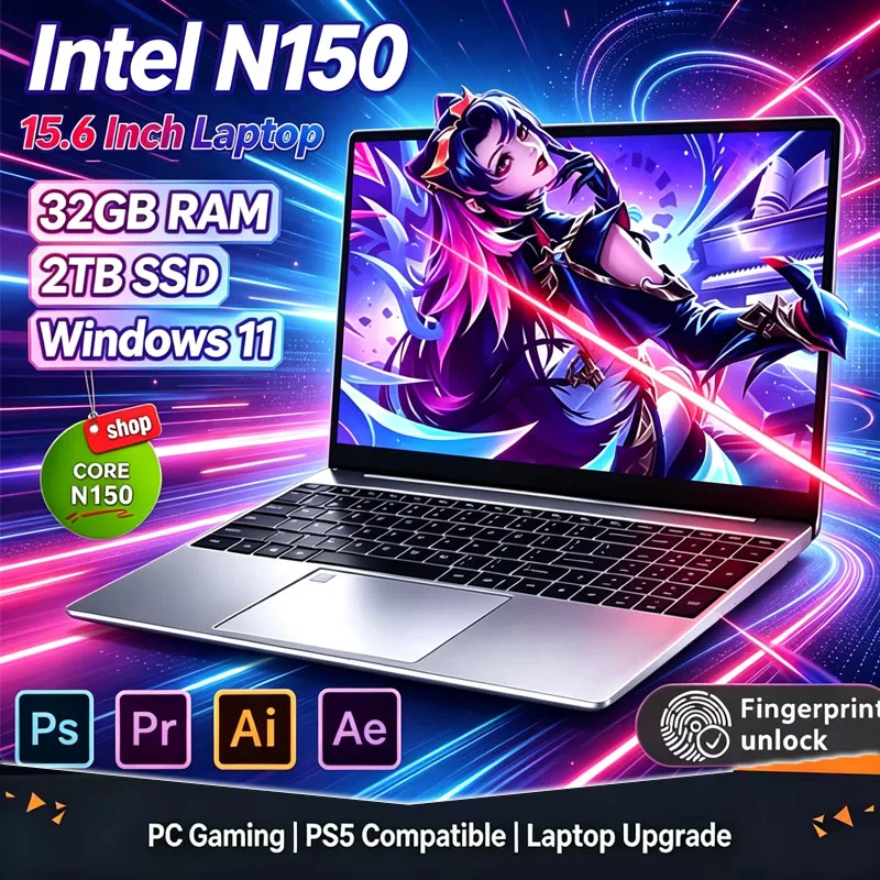 2026 New 15.6' Intel N150 Wind - đánh giá và giá Ddr4 Ram