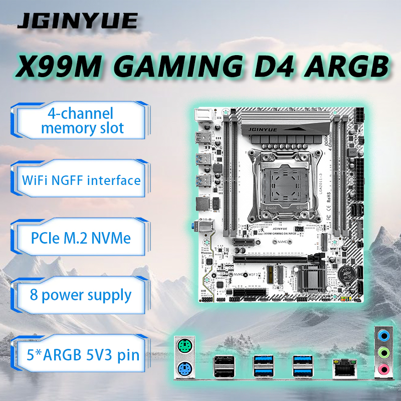 JGINYUE X99 Motherboard LGA201 - đánh giá và giá Server Memory Ddr4