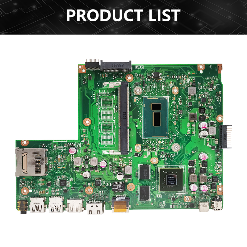 X540LJ Laptop Motherboard For  - đánh giá và giá Ddr2 Ram