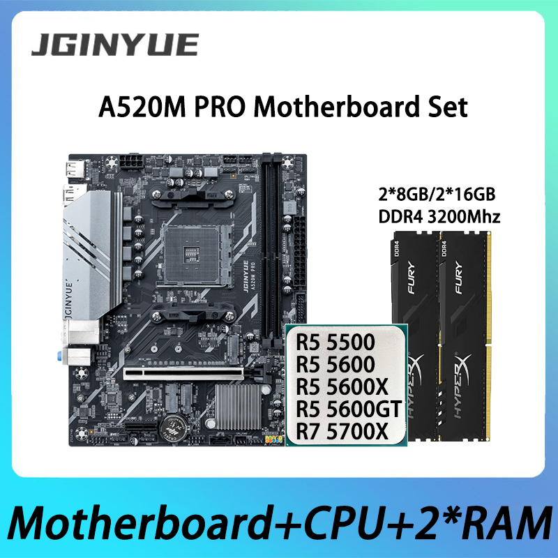 JGINYUE A520M PRO Motherboard  - đánh giá và giá Ddr4 3200Mhz
