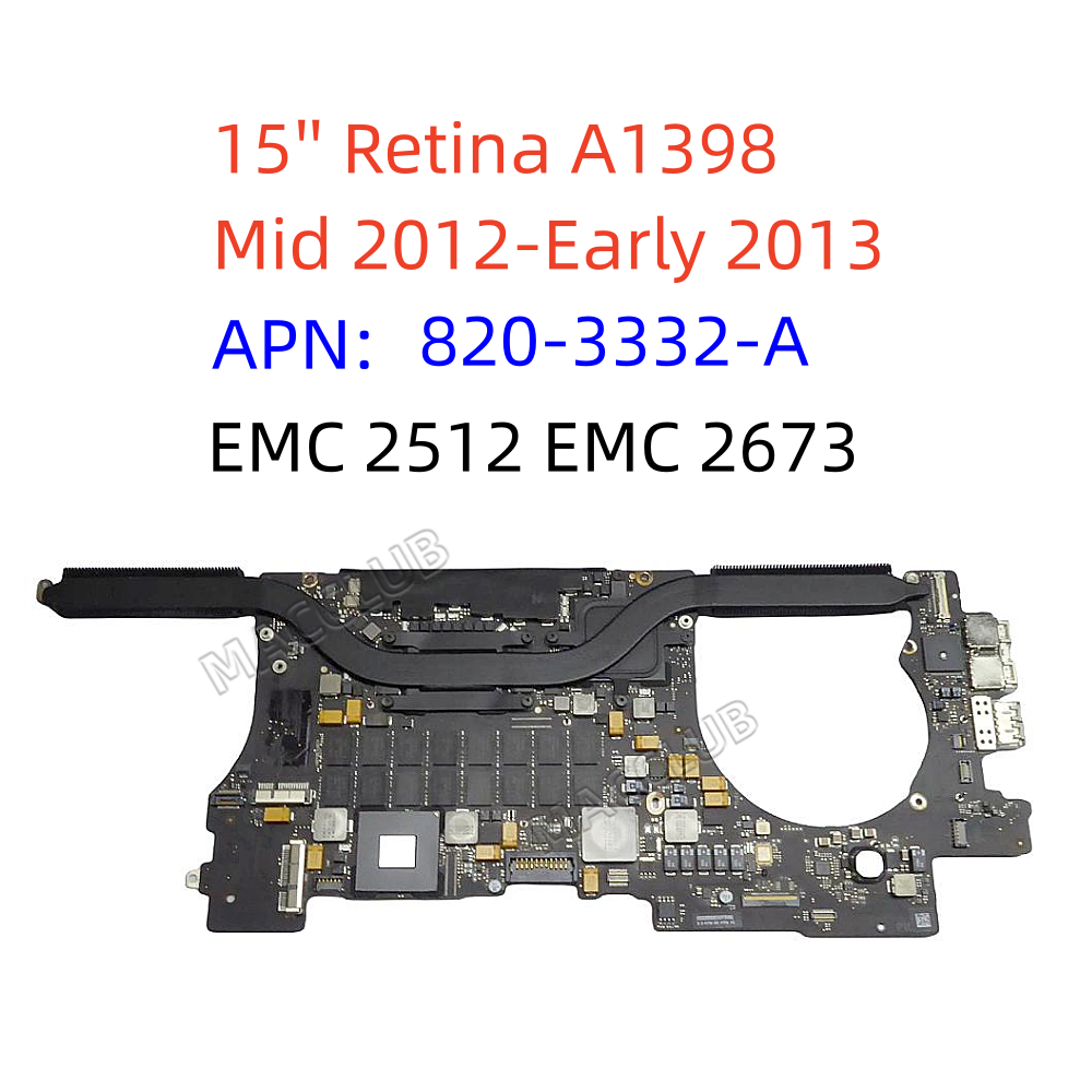 A1398 Laptop Motherboard For M - đánh giá và giá Ddr3 8Gb