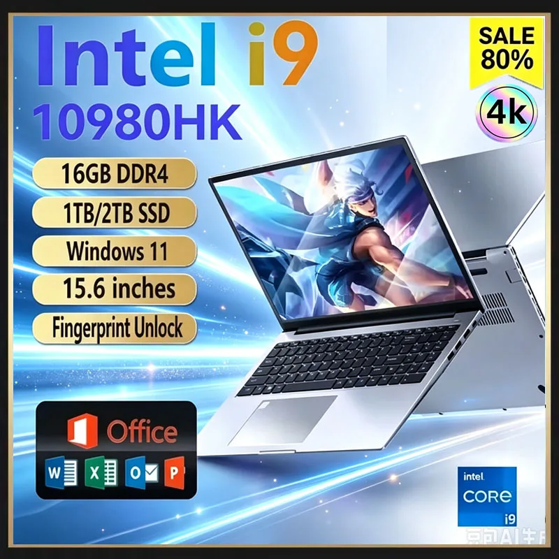 15.6inch Potrable Laptop Intel - đánh giá và giá Ddr4 16Gb
