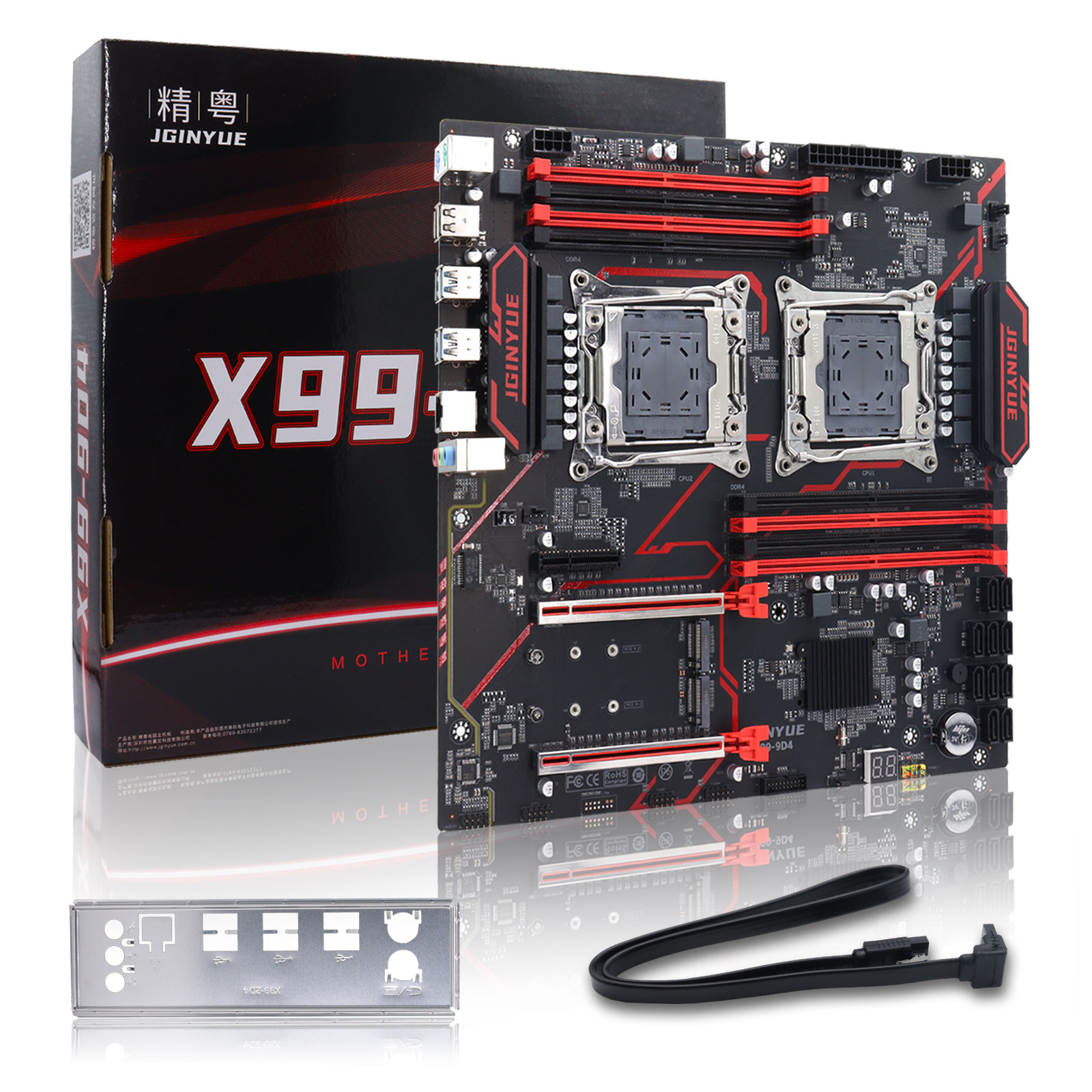 JGINYUE X99‑9D4 Dual LGA2011‑3 - đánh giá và giá Ecc Ram Server