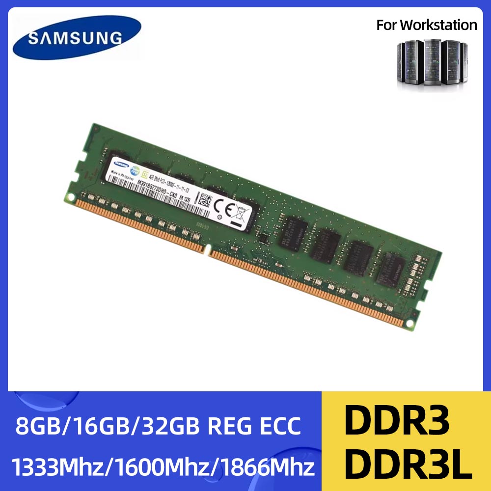 Samsung ECC RAM DDR3L DDR3 8GB - đánh giá và giá Ecc Ram Server