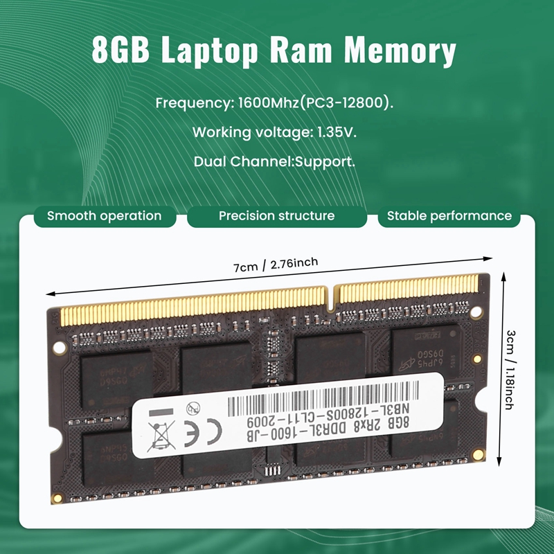 DDR3 8GB Laptop Ram Memory 160 - đánh giá và giá Ddr3 Ram